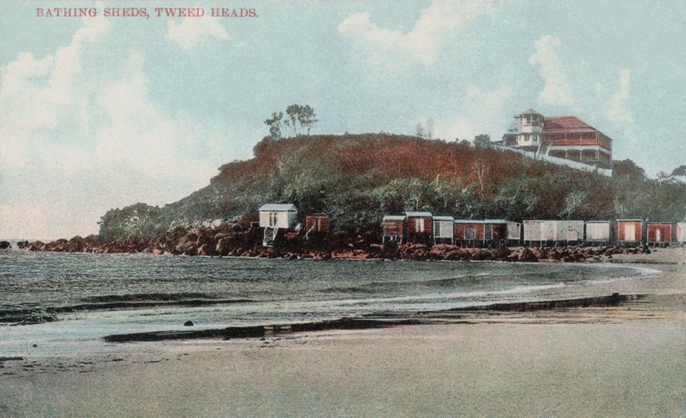 Postcard - Edco Series, No. 1410 - Bathing Sheds, Tweed Heads - 1000x609.png