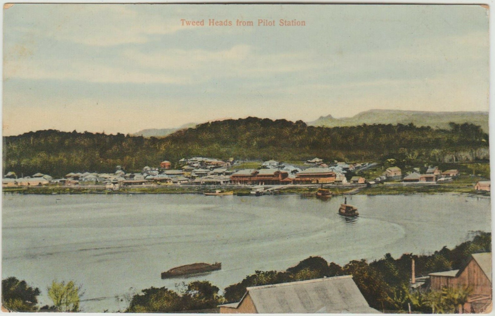 Postcard - TAN series 1977 - Tweed Heads from Pilot Station - 1000x638.png