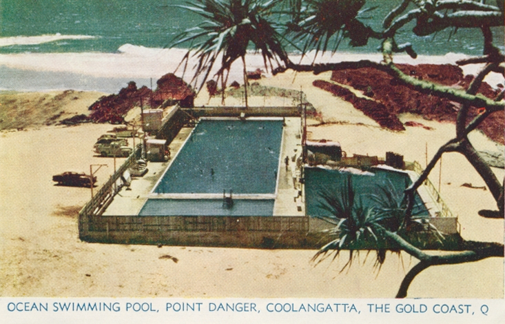 Postcard - Ocean swimming pool, Point Danger, Coolangatta.png