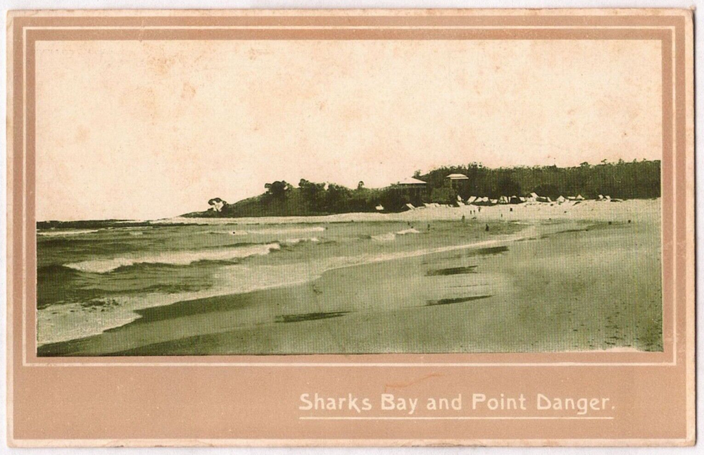 Postcard - Sharks Bay and Point Danger - The Morley Series, No. 2473 - 1000x646.png