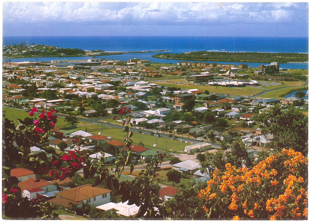 Tweed Heads - View from Razorback - Postcard - Nu-Color-Vue - 1000x718.png