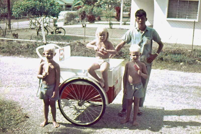 Penang - Circa 1968 - Ice cream cart.jpg